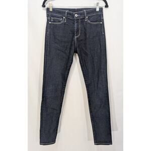 AG Adriano Goldschmied Farrah Skinny Ankle Jeans Dark Wash Women Size 25R‎